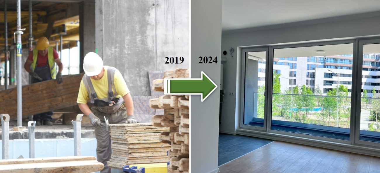 apartament finalizat sau in constructie