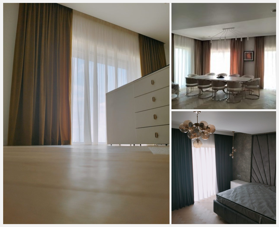 decorare ferestre cu draperii