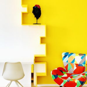 Amenajarea unui apartament studio Pop Art la Atria